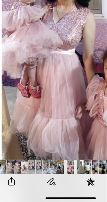 Платье мама и доча