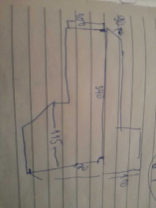 Нов ъглов поръчков  диван с лежанка от естествена кожа