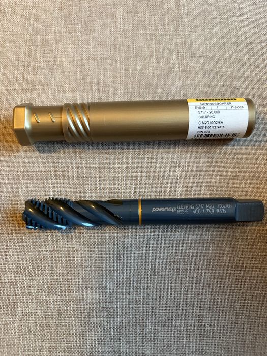 Tarod elicoidal M24 / M20