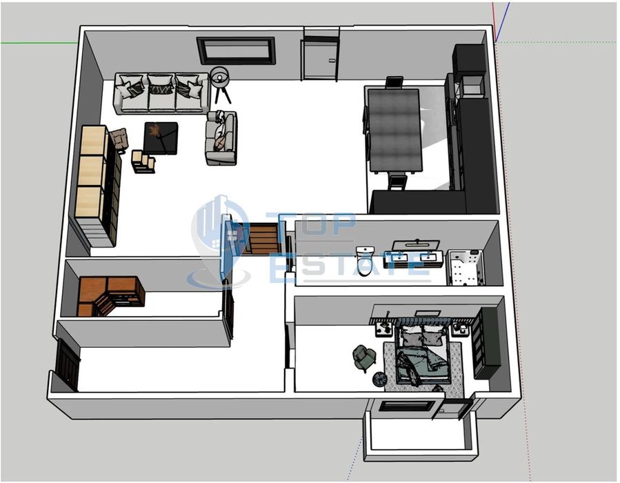 Двустаен апартамент ново строителство кв. Бузлуджа, гр. Велико Търново