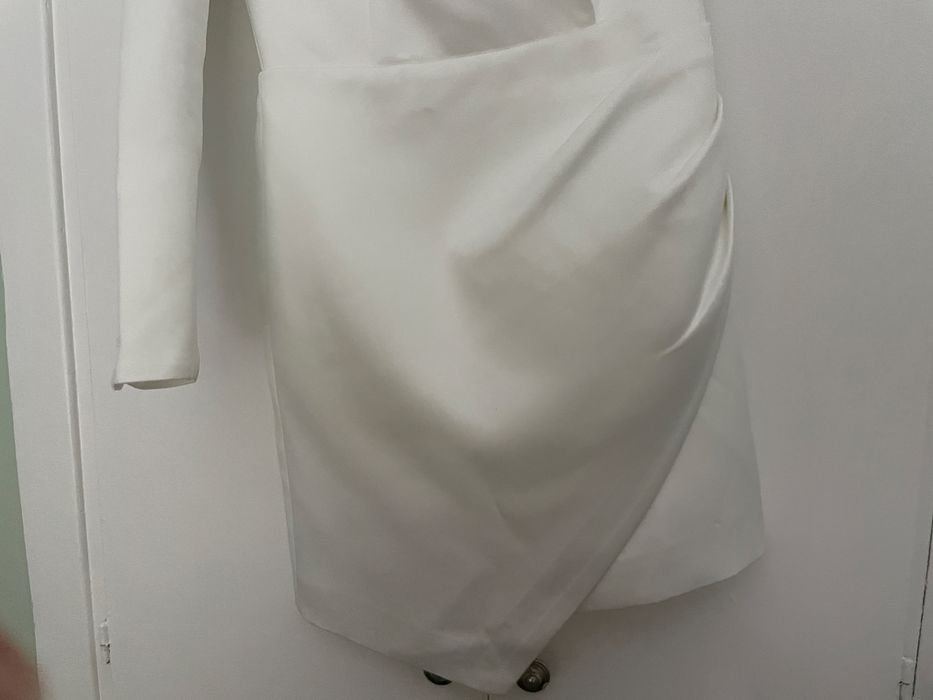 Rochie alba de cununie/nunta/ocazie marimea S