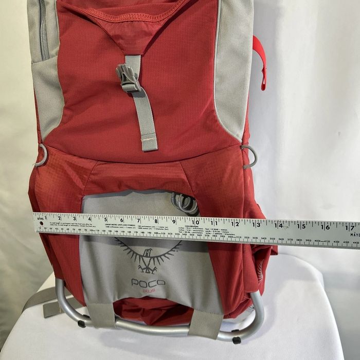 Rucsac drumeții munte bebe copil Osprey poco plus rosu