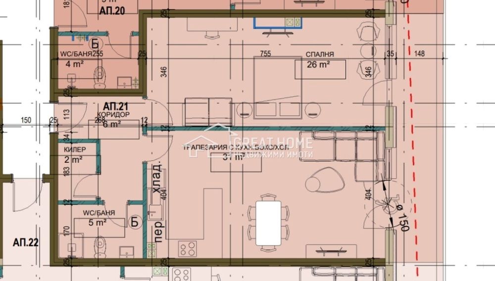 Продава се Двустаен апартамент в Търговище, Вароша - 101 кв.м за 543 €/кв.м - Снимка #1
