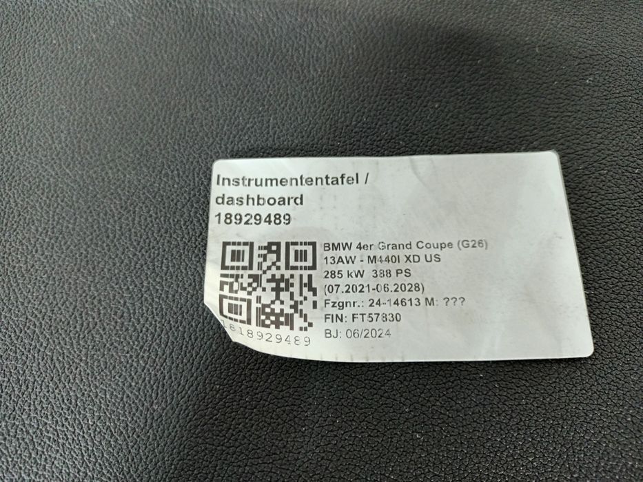 Plansa bord lci face lift BMW g20 g21 g22 g23 g80 g82 G26 M440 HUD