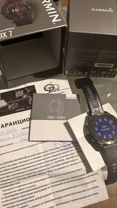 Garmin fenix 7 solar