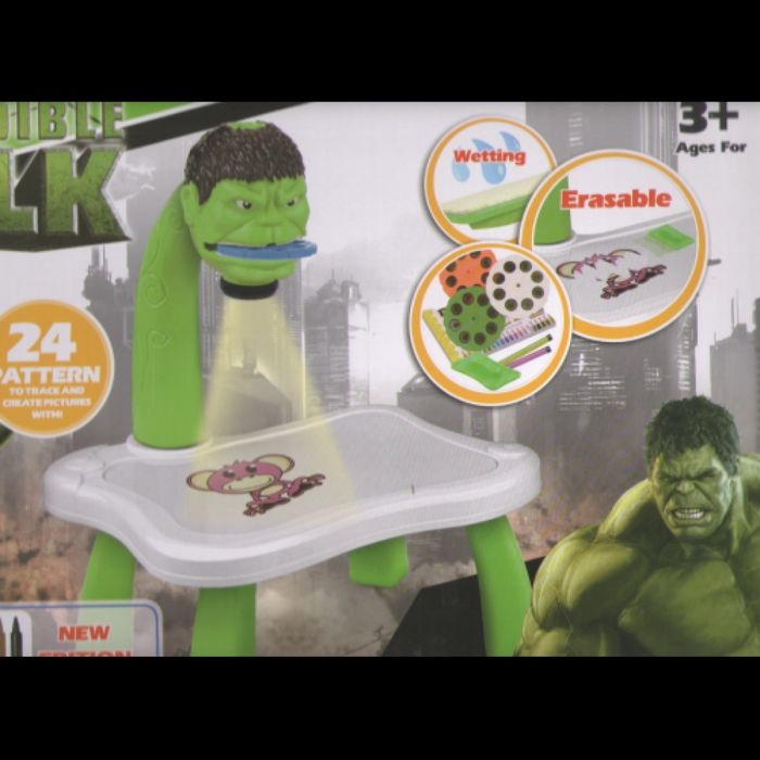 Детска маса за рисуване с вграден протектор