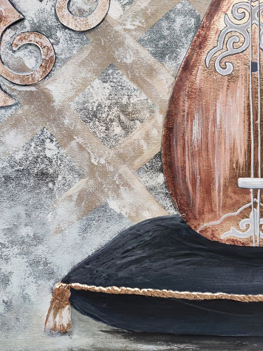 Картина НЕ печать. Домбра