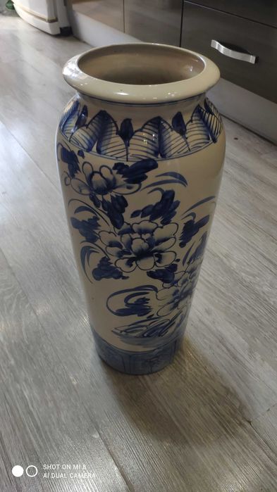 Голяма Порцеланова Подова Ваза