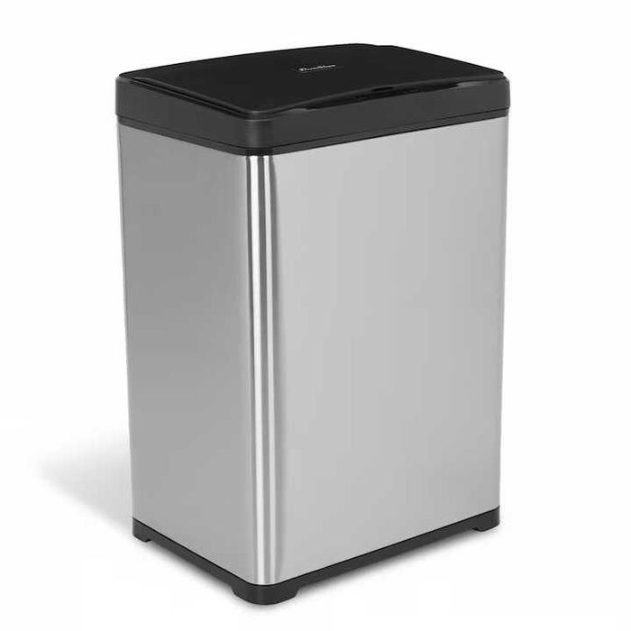 Cos de Gunoi Smart,Doctor Home Senzor de Miscare,Otel Inoxidabil, 30L