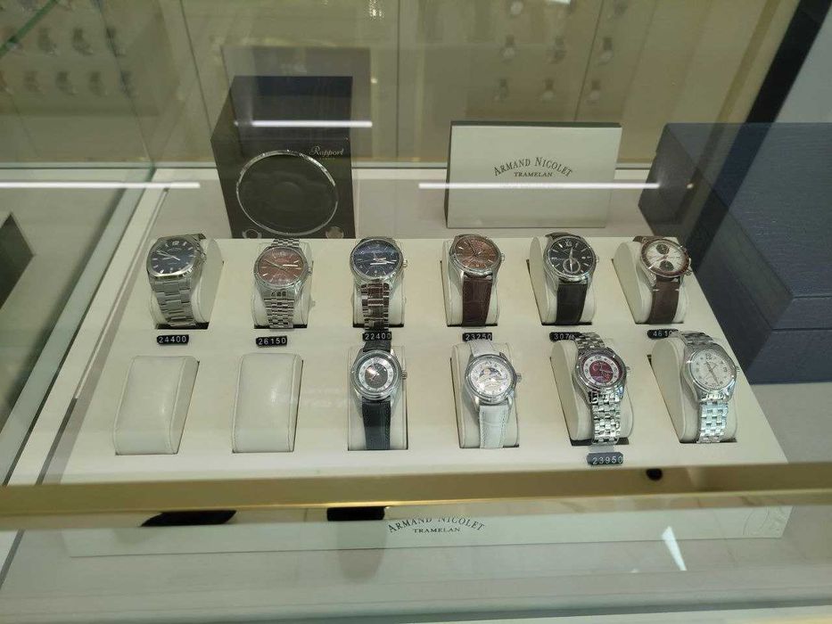 Швейцарские часы Armand Nicolet, Cover, Delbana, Swiss Military и др.