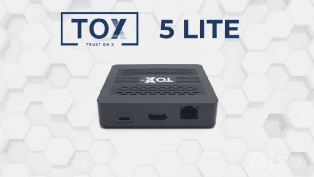 TOX5 LITE 2/32  Премиум Приставка Мощнее и Быстрее чем Xiaomi Gen 3