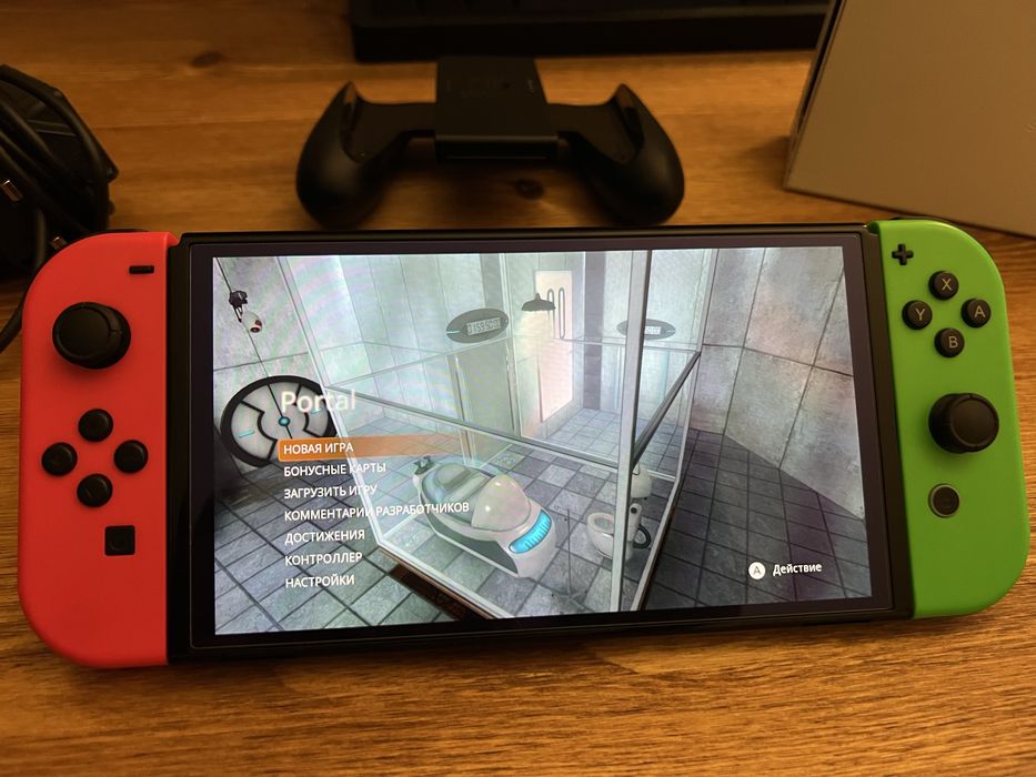 Nintendo switch OLED прошитый | 64gb + 256gb MicroSD (Kingston)