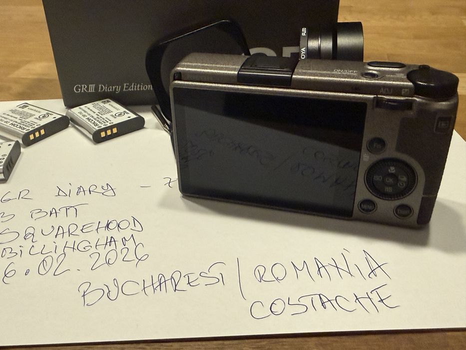 Ricoh gr3 diary edition