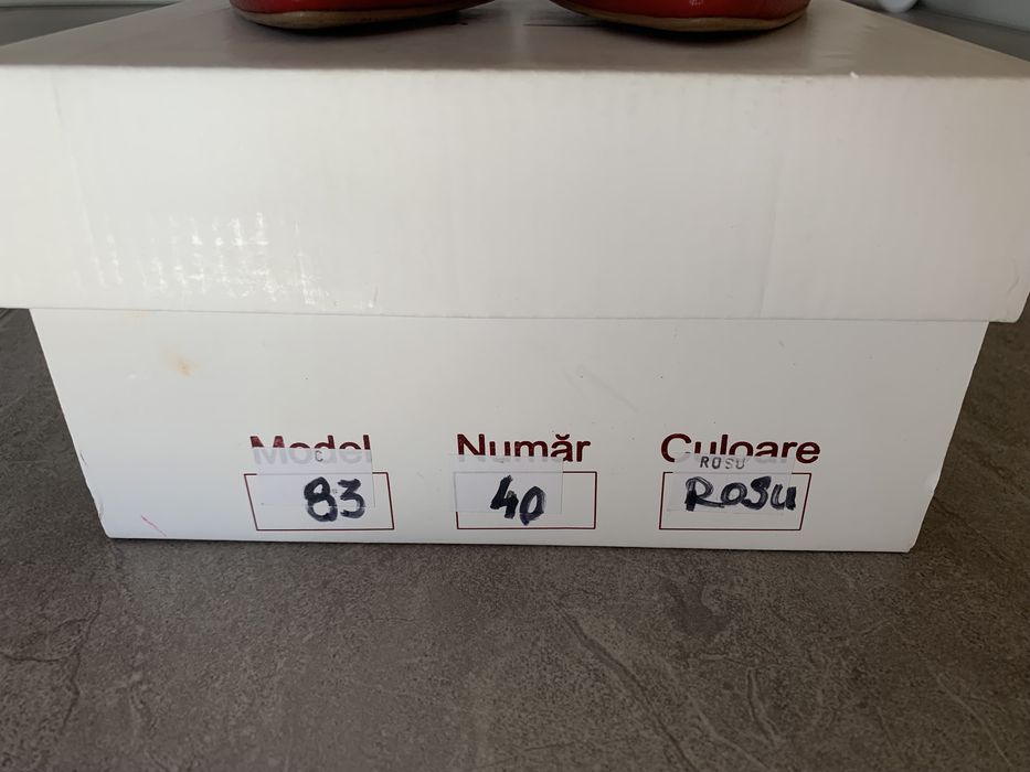 Pantofi dama din piele, eleganti