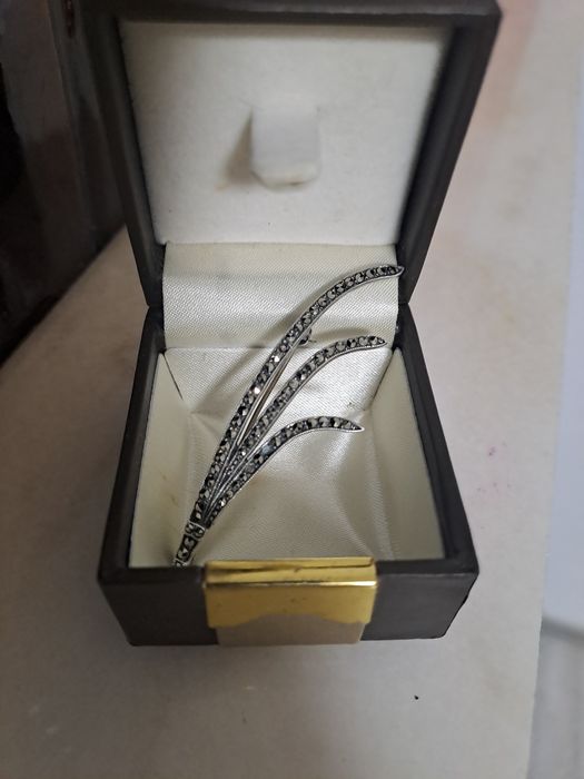 Brosa  argint  vitange