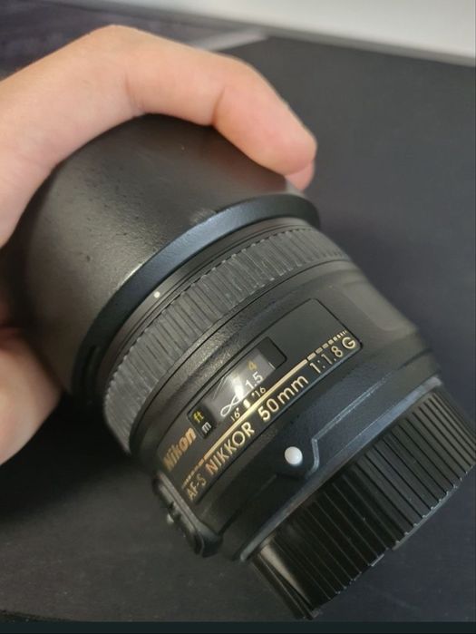 Obiectiv Nikon 50mm f/1.8 G, AF-S