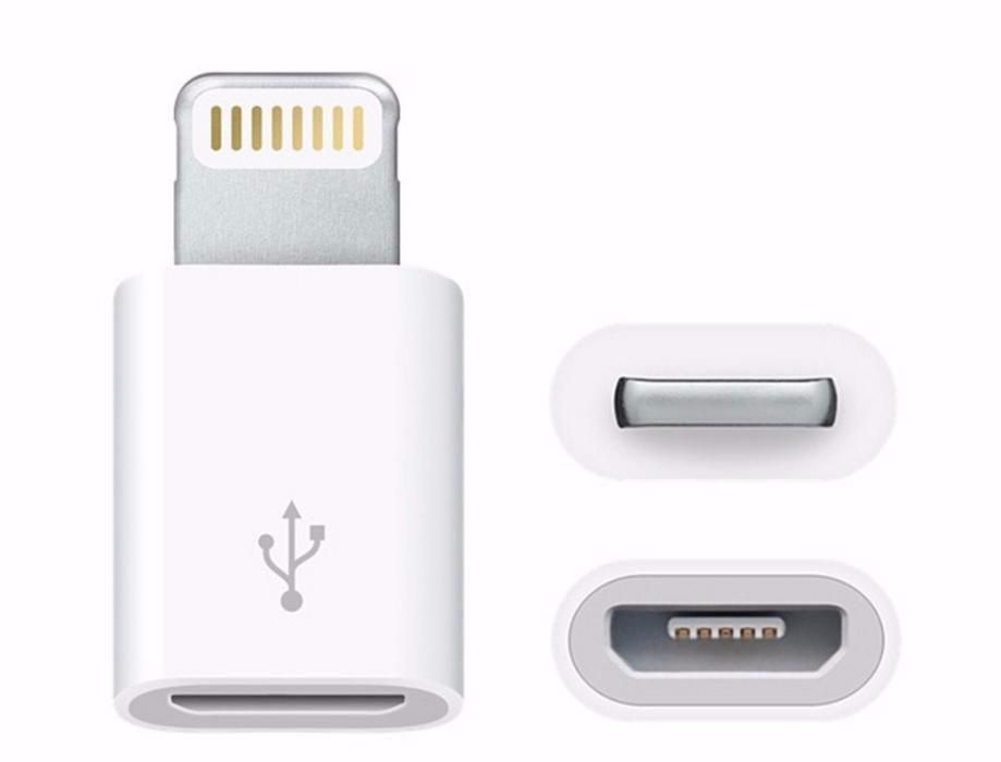Adaptor - incarcator -iPhone 5 5s 5se 6 6s 7, 7+, 8 microusb apple