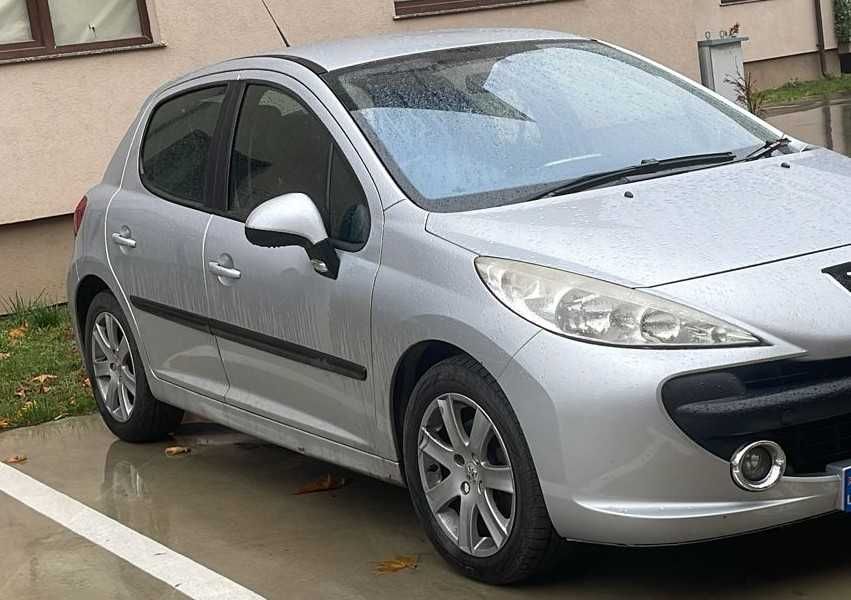 Peugeot 207, usi portiere, oglinzi electrice complete, geamuri coltare