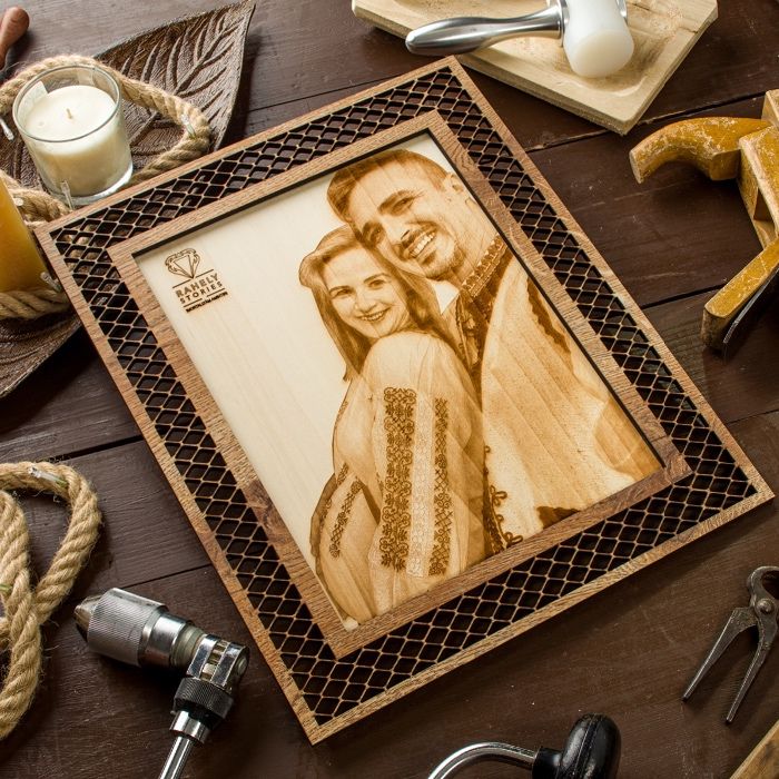 Tablou gravura laser poza ta