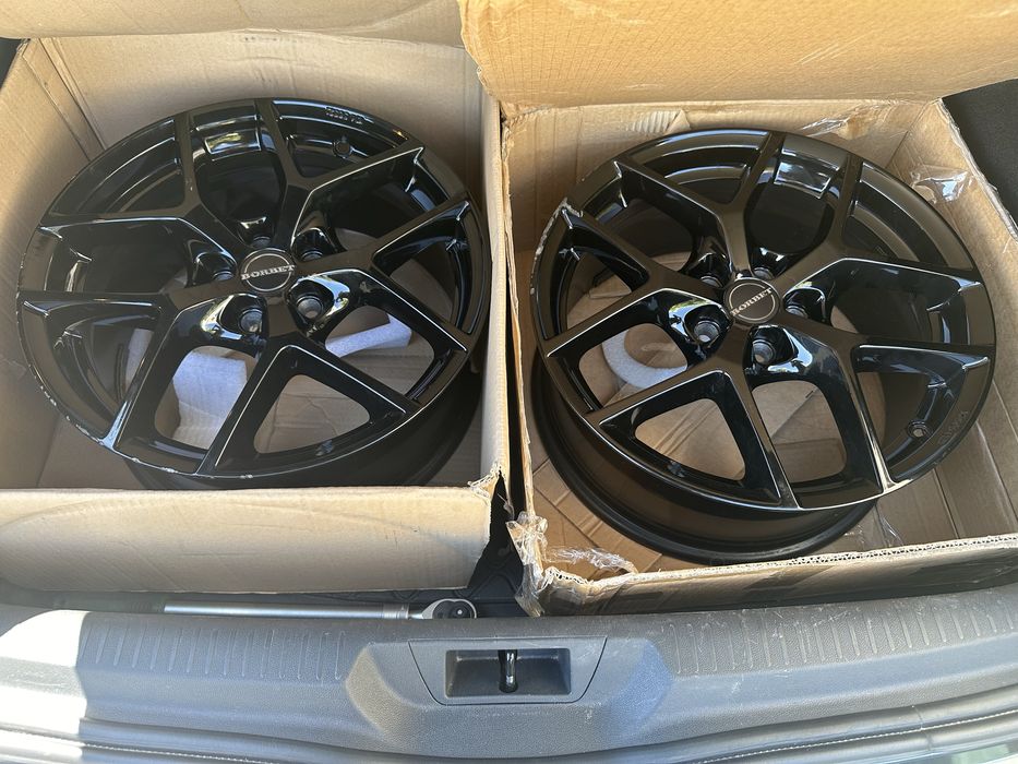 Borbet Y 5x100 R17 golf4 seat leon ibiza (2bucati)