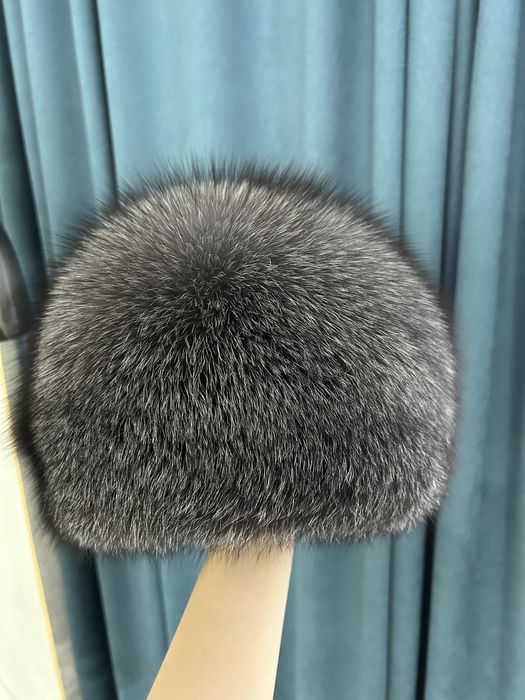 Шапка чернобурка новая