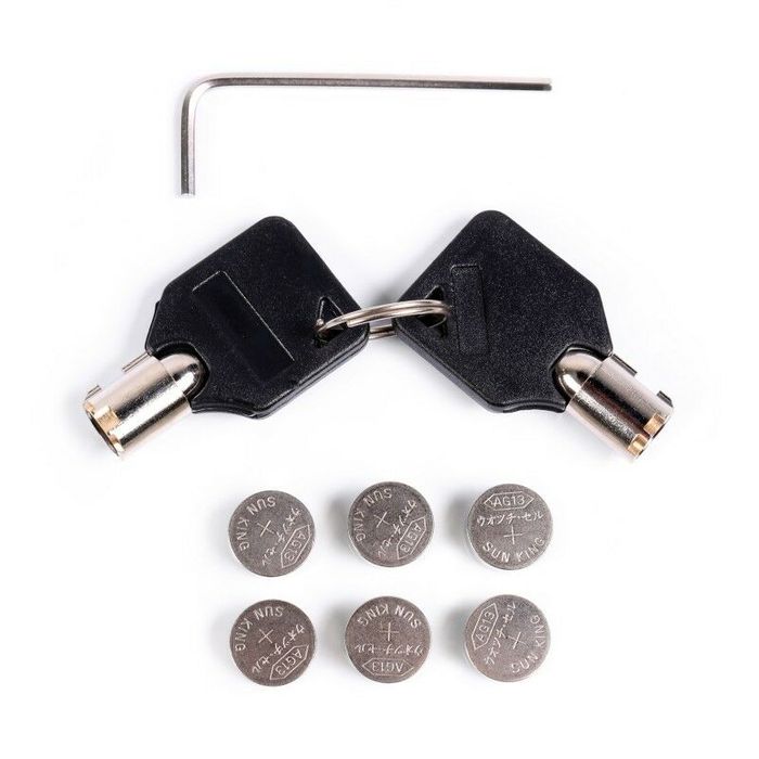 Lacat cu alarma, ZocoMoto, pentru Motociclete, Universal, Negru