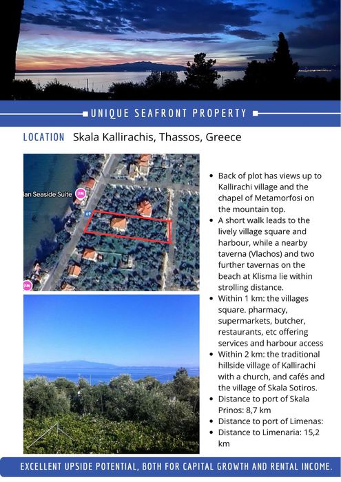 Casa vedere la Mare Thassos Grecia