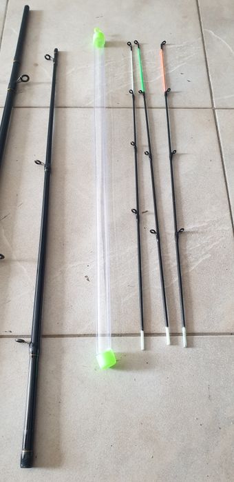 НОВИ!Фидери 120гр. три части три върха 3м.3,3м.3,6м.