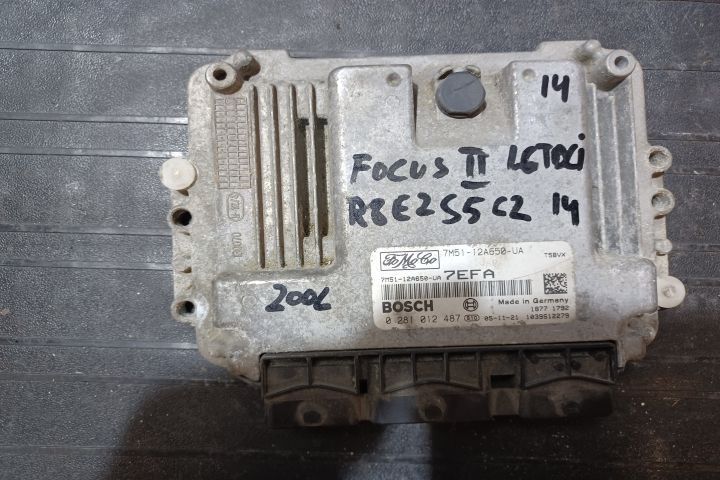 Calculator motor ECU 7M51-12A650-UA 0281012487 - 1.6 TDCI 7M51-12A650