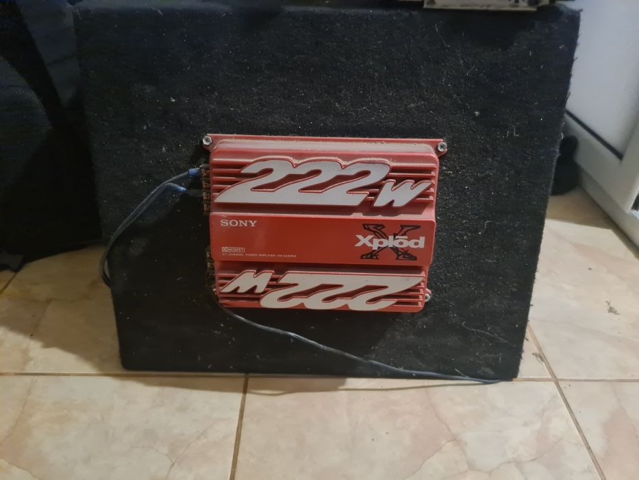 Sony автомобилен усилвател