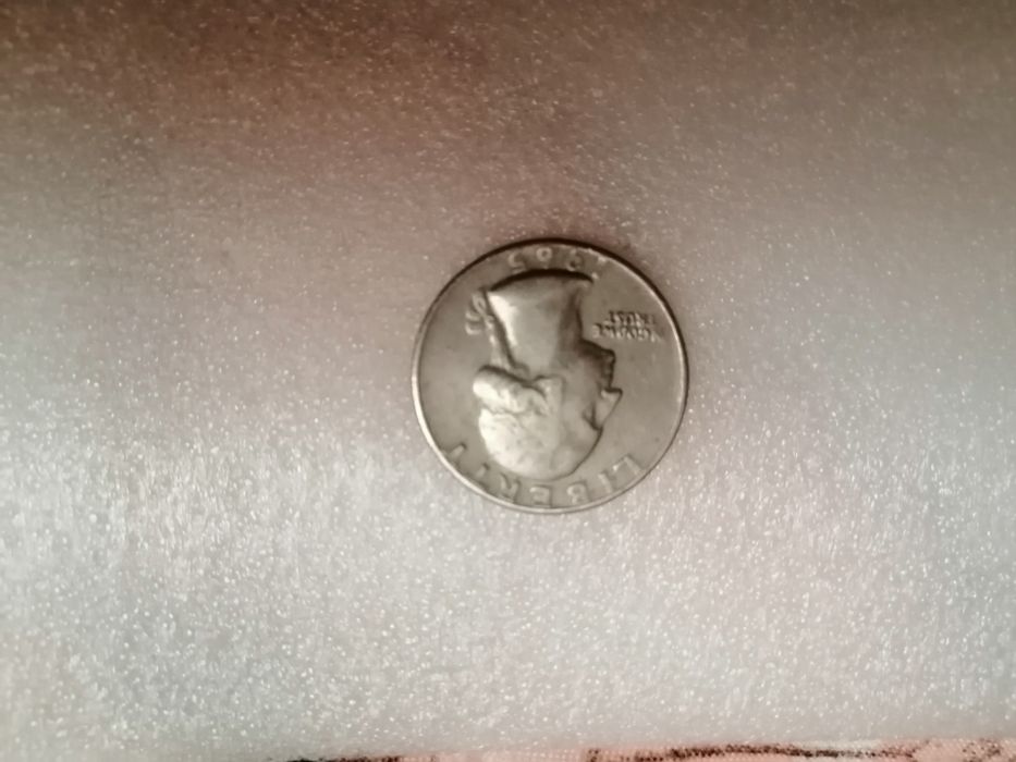 Monedă veche 1965 Qarter dollar