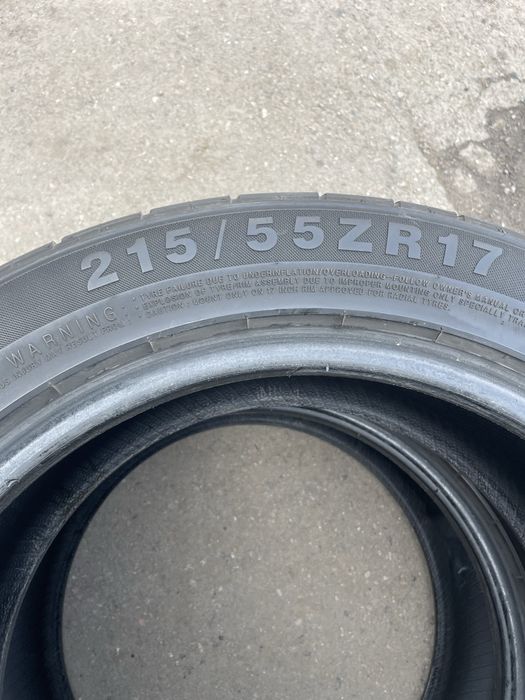 Продам летнию резину 215/55/17