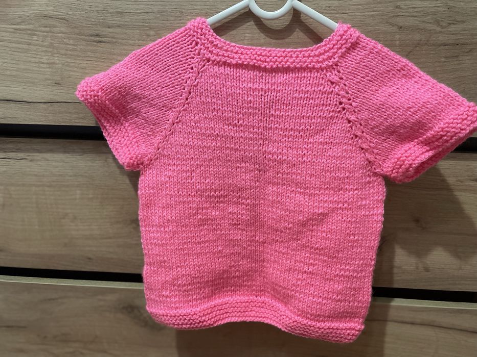 Плетено бебешко елече