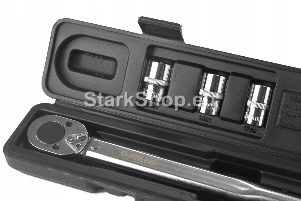 Динамометричен ключ 1/2″ 28 – 210 Nm + комплект вложки гр. Пловдив ...