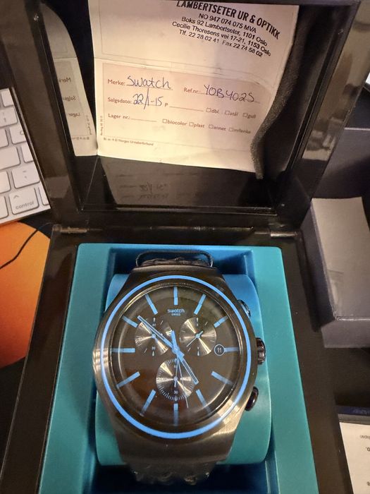 Ceas Swatch Irony The Chrono Special "Permin" limited edition