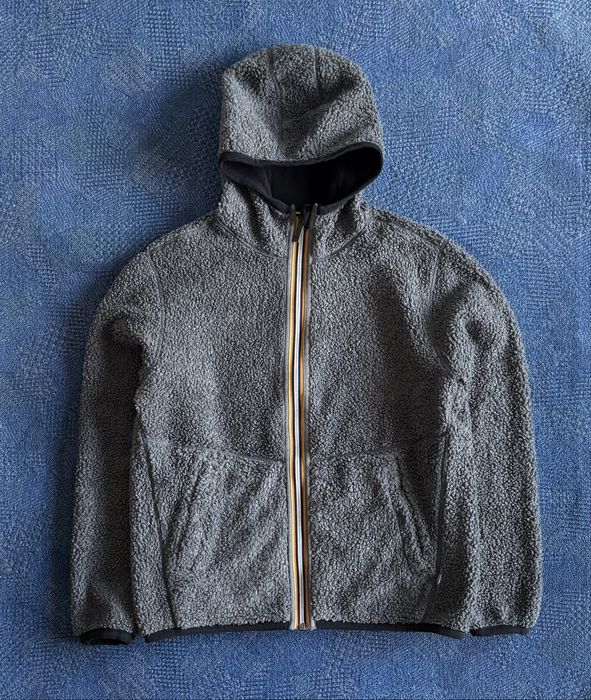 K-Way Reversible Polar Sherpa Jacket ОРИГИНАЛНО мъжко яке с 2 лица полар/теди/шерпа - M
