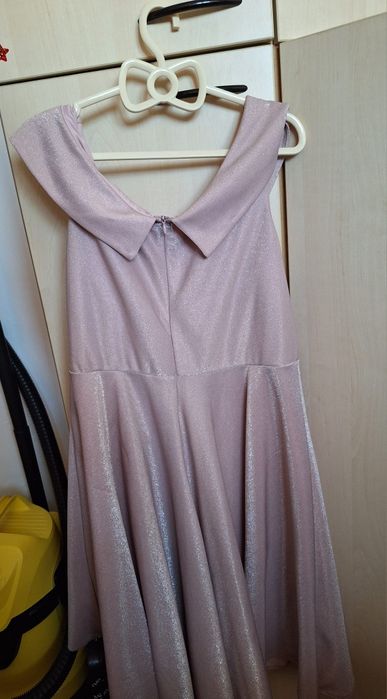 Rochie roz sclipici Fervente