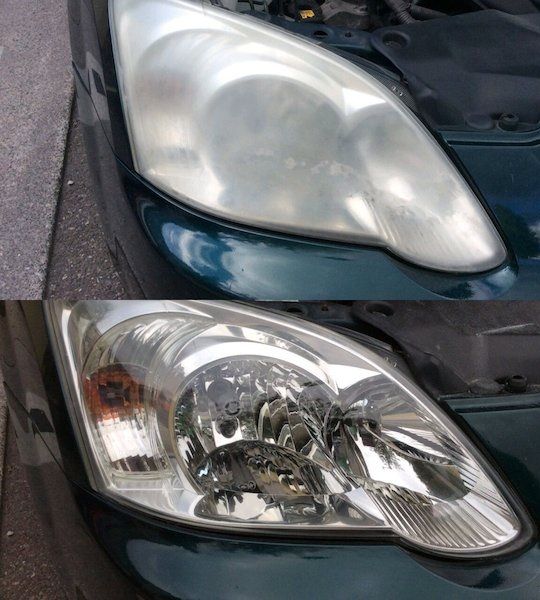 Restaurare faruri, Polish faruri prin polimerizare