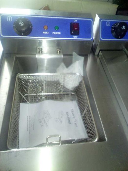 Friteuza,fripteosa,2x10 li noi sigilate,cu fara robineti scurger italy