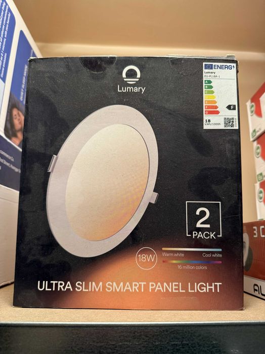 Bec Spot LED incastrat Ultra Slim Smart Lumary 18W 210mm aplicatie