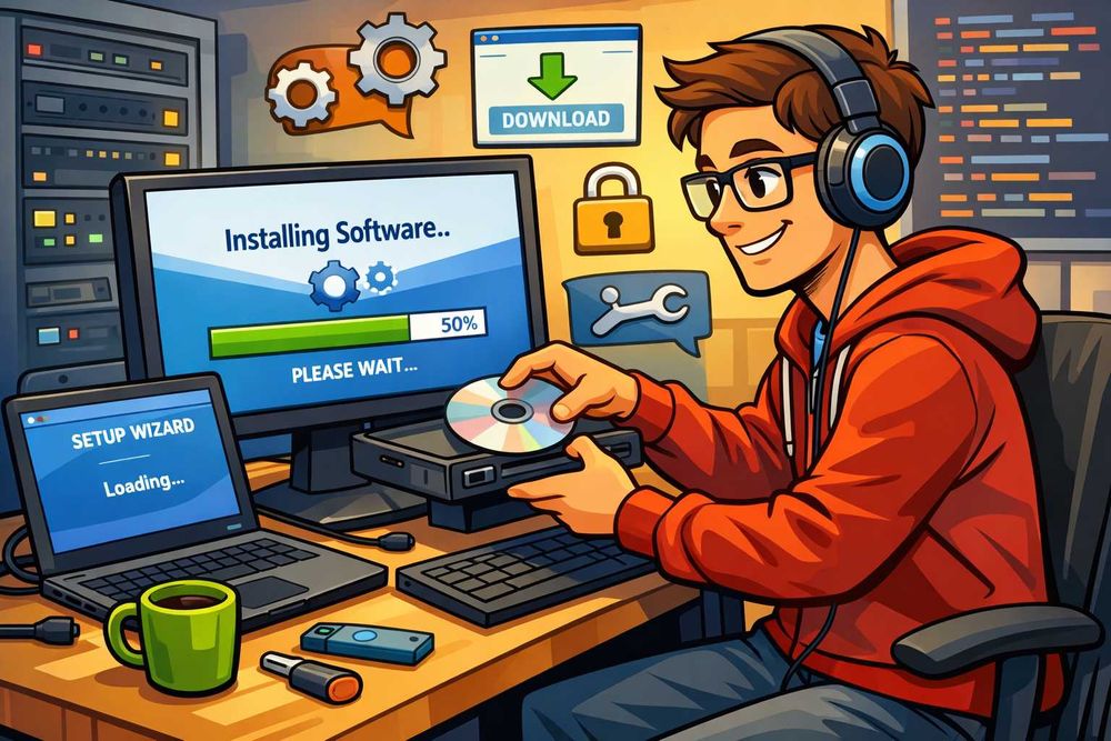 Настройка и ремонт компьютерной техники