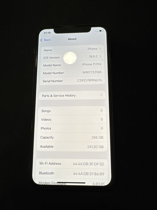 Apple iPhone 11 Pro 256GB ID-XXL5760
