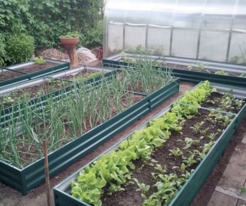 Грядки оцинкованные садовоство