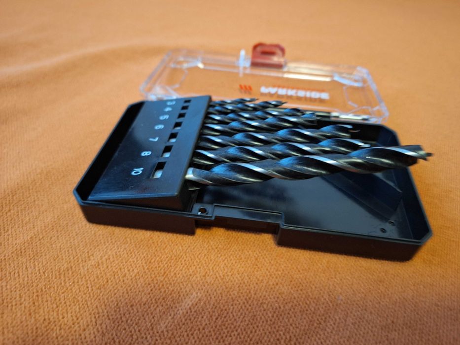 Set de 7 burghie pentru lemn, Parkside