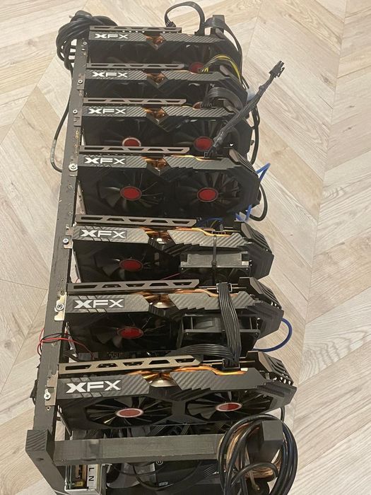Риг - Копачка 8gb 7 видео карти