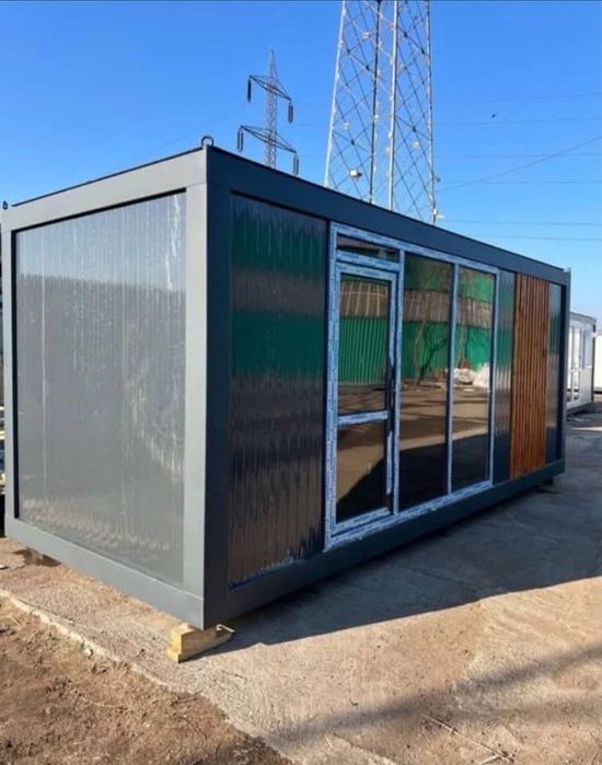 Vand containere modulare cu vitrina dif modele