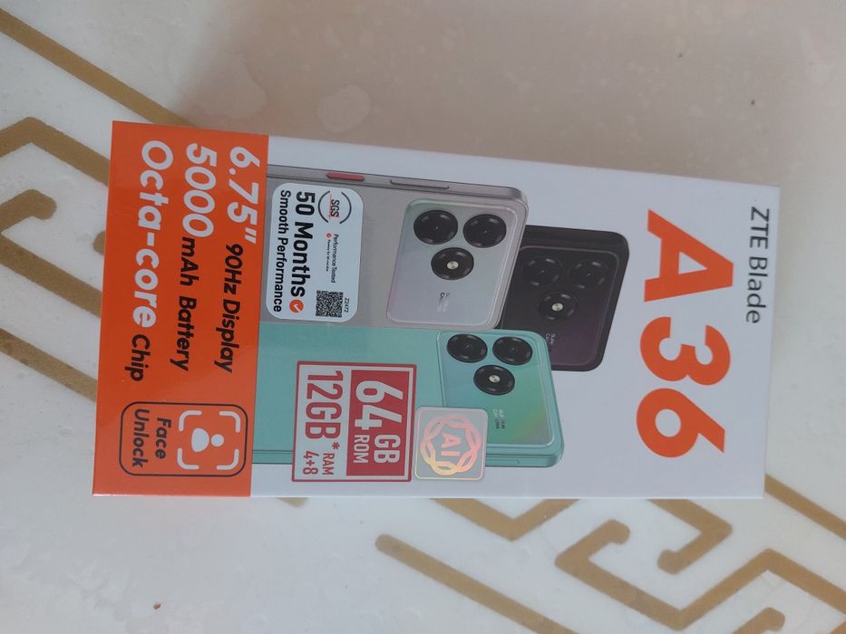 ZTE blade A36 новый