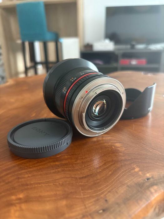 Obiectiv Foto manual Samyang 12mm F/2.0 NCS CS Montura Sony E Negru
