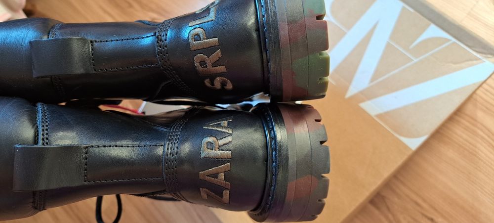 Нови боти Zara.Естествена кожа