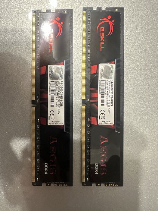 Ram ddr4 2x8 gb 3200 mhz